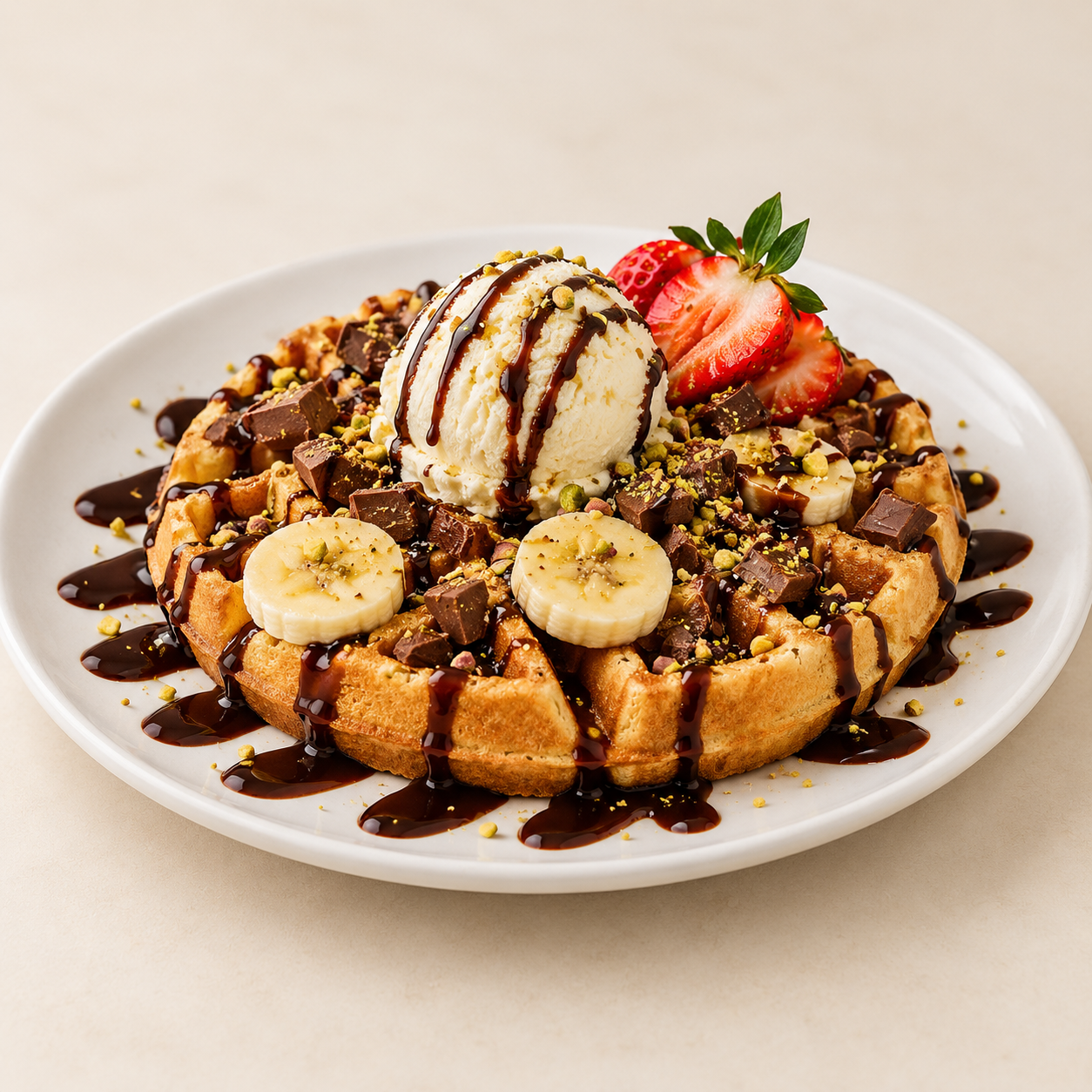 Taze Çıtır Waffle